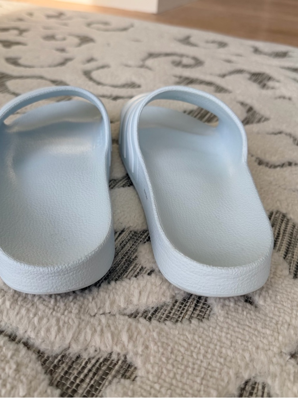 Adidas Adilette Halo Blue Slides, 7 - Picture 6 of 8